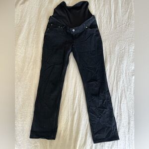 Abercrombie & Fitch Black Straight Leg Jeans